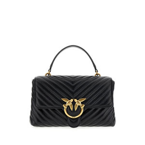 Bolso de Mano PINKO Z99Q para Mujer en Color Rosa con Decoración Metálica Resistente - Product Image 1