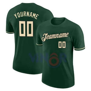 Conjuntos de Uniformes de Béisbol para Hombre Adulto, Cuello en V, Impresión por Transferencia de Calor, Combinación de Colores, 100% Poliéster, Transpirable, Secado Rápido - Product Image 1