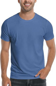 เสื้อยืดผ้าฝ้าย100% ทรงโอเวอร์ไซส์สำหรับผู้ชายเสื้อยืดธรรมดาสำหรับผู้ชายทรงพลัสไซส์งานตามสั่ง - Product Image 4