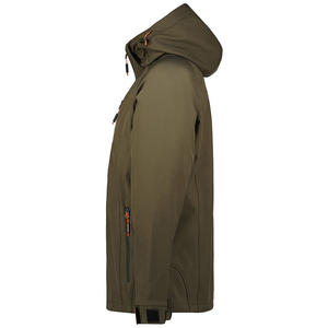 Veste d'hiver spéciale fermeture éclair en polyester pour hommes Veste d'hiver réfléchissante, respirante et stylée avec logo personnalisé - Product Image 5