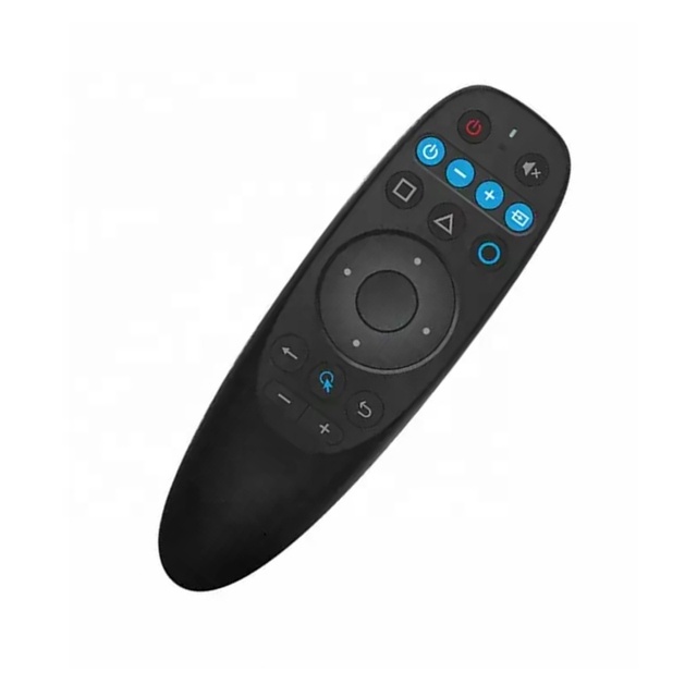 BPR2S Plus BT 2.4g Dual Mode Remote Control Ir Learning Wireless Voice Gyroscope 6 Axis for TV Four Buttons Support Custom