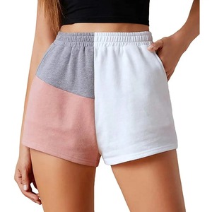 Shorts de sport pour femmes, en polaire d'extérieur, respirants, écologiques, à séchage rapide, anti-froissement, avec cordon de serrage à la taille, style jogger - Product Image 1