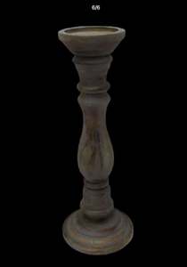 Wholesale Luxury Metal <b>Candle</b> Holder Hot Selling Aluminium Grey Polished Finish Home Decorative <b>Pillar</b> Christmas Style - Product Image 6