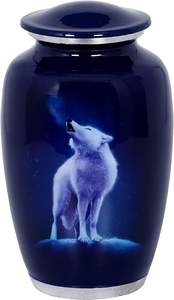 Diseño de estilo americano 100% Material de aluminio hecho urnas funerarias/cremación para adultos para compradores a granel - Product Image 2