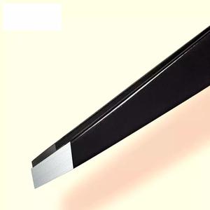 Pince à épiler professionnelle à pointe inclinée avec peigne en acier inoxydable, haute qualité - Product Image 5