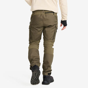 กางเกงคาร์โก้ลำลองผู้ชายทรงตรง ดีไซน์กระเป๋าหลายช่อง ระบายอากาศได้ดี เป็นมิตรกับสิ่งแวดล้อม ผลิตจากผ้าฝ้าย 100% เหมาะสำหรับฤดูหนาว แฟชั่นทันสมัย - Product Image 3