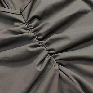 Venta al por mayor cremallera Fitness mujeres mono deporte traje de una pieza sin mangas cuerpo Legging gimnasio ropa mono ropa deportiva - Product Image 6