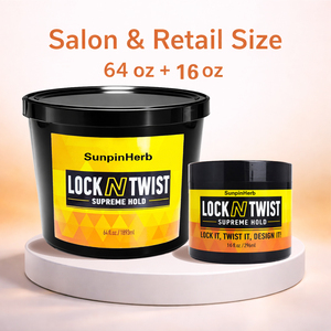 Gel coiffant tresses personnalisé, tenue extra forte, sans accumulation, pour cheveux noirs, locks et twists, marque privée, usine OEM - Product Image 2