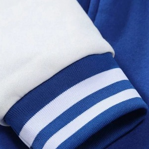 <b>Men's</b> Trendy European Street Style Canvas Tracksuit Sheep Skin <b>Cardigan</b> Sweatshirt Jacket Versatile Casual Baseball Uniform - Product Image 4