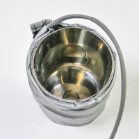 Réchauffeur de trémie en résine alimentaire pour beurre de chocolat en silicone 24V de fabrication italienne Réchauffeur de bande industriel 230V Technologie de chauffage numérique des tuyaux