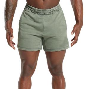 กางเกงขาสั้นกีฬาฤดูร้อนของผู้ชายผ้าไนลอนเนื้อแข็งพิมพ์โลโก้ได้ตามต้องการสำหรับออกกำลังกายในยิมเป็นมิตรกับสิ่งแวดล้อม - Product Image 4