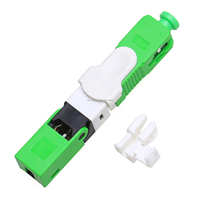 Konektor Optik Fiber Low Loss Single Mode SC APC/UPC FTTH Perakitan Cepat Konektor Dingin untuk Kabel Drop 2.0x3.0mm