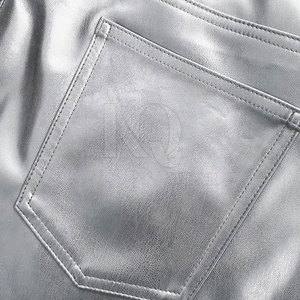 Pantalones de Cuero para Hombre, Diseño Elegante y Moderno, Premium, Suaves, Transpirables, Ligeros, Ecológicos, Duraderos, Perfectos para Uso Diario Informal - Product Image 5