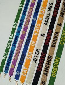 Sangles de sac à perles multicolores, accessoire de mode fait main, pour soirée, en tissu élégant, sangles de sac à monnaie à perles pour filles - Product Image 6