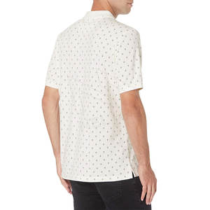 เสื้อโปโลแขนสั้นสำหรับผู้ชาย, เสื้อโปโลแขนสั้นแบบลำลองพิมพ์โลโก้แบบระเหิดน้ำหนักเบา - Product Image 2