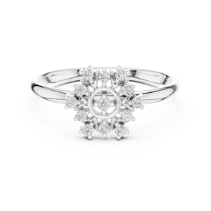 18K Trendy <b>Adjustable</b> <b>Ring</b> for women - Product Image 3