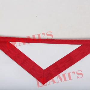 ตราสัญลักษณ์ระดับอัลไลด์เมสันิก AMD คุณภาพดีที่สุด หนังแกะแท้ 100% ปักเลื่อมเย็บติด ชุดเครื่องราชอิสริยาภรณ์เมสันิก - Product Image 3