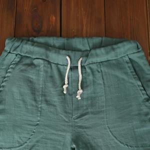 Pantalones Cortos Cómodos y Elegantes para Hombre, Pantalones Cortos Ajustados y Ajustados, Ropa Informal de Gimnasio, Patrón Sólido - Product Image 4