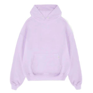 Fabricant de tissu français à capuche surdimensionné doublé en molleton de coton pour hommes avec logo brodé pour le service d'hiver OEM - Product Image 5