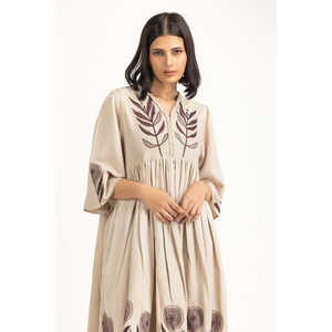 Vestido Boho-Elegante de Corte Regular WM-DRS-WS25-502, Transpirable, con Cierres Decorativos, Talla Grande XL, para Fiestas Formales, Suministro ODM - Product Image 2