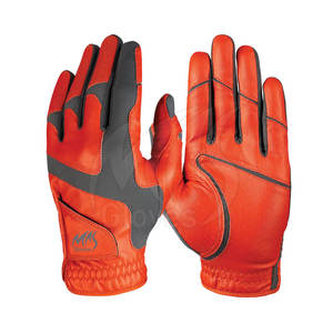 การออกแบบ OEM หนังแกะถุงมือหนังแบบกําหนดเอง OEM คอลเลกชันล่าสุดถุงมือหนังกอล์ฟปากีสถาน - Product Image 1