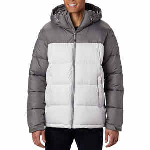Logo personnalisé Vente en gros Doudounes rembourrées respirantes en duvet 100% polyester pour hommes Manteau d'hiver épais Veste rembourrée en coton - Product Image 1