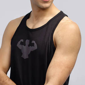 Vêtement de sport pour homme en gros, personnalisé, grande taille, tricoté, musculation, débardeur de musculation, vêtement de sport respirant, débardeur de sport ajusté - Product Image 3