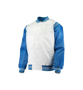 OEM diseño personalizado con letras bordadas chaquetas abrigos hombres motocicleta bomba calle cuero béisbol uniforme chaqueta casual - Product Image 1