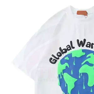 T-shirt pour homme de haute qualité, best-seller, couleur et logo personnalisés, anti-rides, séchage rapide, polyester/coton, décontracté, manches courtes - Product Image 6