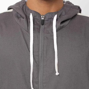 Ensemble de survêtement coupe-vent pour homme avec logo personnalisé de haute qualité 100% imperméable avec fermeture éclair pour la saison hivernale - Product Image 4