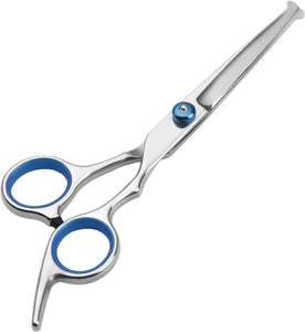 <b>Dog</b> Grooming <b>Scissors</b>,Pet Hair <b>Scissors</b> with Safety Round Tips Heavy Duty Titanium Stainless Steel Professional <b>Dogs</b> Cats Pets - Product Image 1
