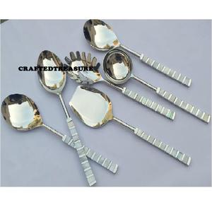 Newly Designed <b>Golden</b> <b>Cutlery</b> PVD Gold Polished Flatware <b>Set</b> of 4 Pcs For Home Hotel Restaurant Tableware Wedding Decor <b>Cutlery</b> - Product Image 2