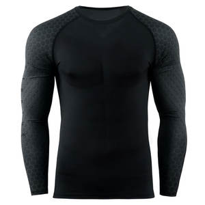 OEM Design Compression Personnalisé MMA Rash Guard MMA Rash Guard Personnalisé Sublimé Imprimé Rash pour Hommes - Product Image 1