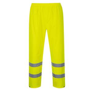 Men's Casual Outdoor Work Pants High Visibility <b>Reflective</b> Corduroy <b>Material</b> Multi-Pockets Safety Work Trousers - Product Image 4