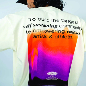 เสื้อยืดแฟชั่นสำหรับผู้ชายสไตล์ฮิปฮอปผ้าฝ้ายทรงหลวมแขนสั้น - Product Image 3