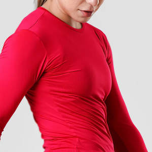 Camisas de compresión para mujer a precio competitivo Camisetas de compresión para entrenamiento físico para mujer más vendidas - Product Image 3
