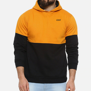 Sudadera con capucha térmica de manga larga de gran tamaño personalizada sólida de alta calidad para hombres Etiqueta Privada cómoda para adultos de invierno - Product Image 1