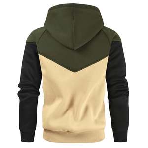 Sudaderas con capucha atléticas de alta calidad en varios colores 100% algodón Fleece Heavyweight Street Wear Disponible en negro y verde - Product Image 2