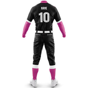 Vêtements de sport, ballon de football, nouveaux designs 2026, logo personnalisé, uniformes de baseball, ensemble d'uniformes de baseball, maillot de baseball pour hommes - Product Image 3