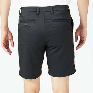 Pantalones cortos de algodón regulares de estilo callejero de alta calidad para hombre con estilo de pantalón con botones en la cintura - Product Image 3