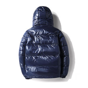 แจ็กเก็ตขนเป็ดน้ำหนักเบาสำหรับผู้ชายเสื้อแจ็กเก็ตโลโก้ออกแบบได้ตามต้องการ - Product Image 3