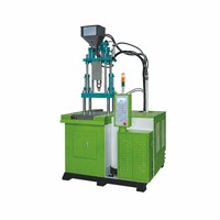Machine de moulage par injection verticale Huaguan HG-TW-40TS, conception double plateau pour matériaux ABS/PP/PC/PE, haute précision