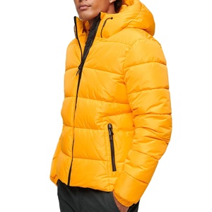 New Arrival Men's Warn Winter <b>jacket</b> Quilted Puffer <b>Jacket</b> Windbreaker <b>Padded</b> Thick Hooded Bubble <b>Padded</b> <b>Jacket</b> - Product Image 1