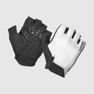Guantes de gimnasio con logotipo personalizado directo de fábrica Guantes de silla de ruedas de entrenamiento de Palma de cuero sintético acolchado para levantamiento de pesas - Product Image 1