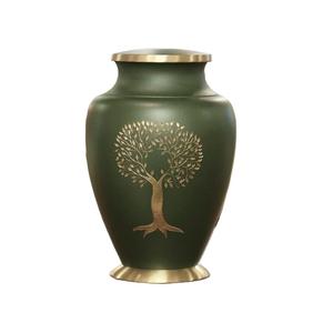 Urne souvenir en métal haut de gamme pour les êtres chers Urnes de crémation commémoratives pour adultes pour souvenir de mémoire Forme de taille personnalisée - Product Image 1