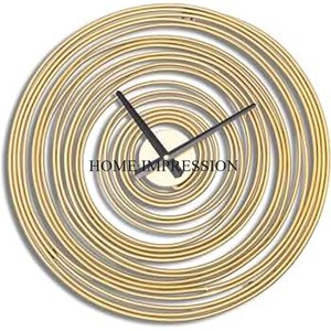 Handcrafted Metal Brass Wall <b>Clocks</b> with Intricate Antique Detailing Ideal For Adding Character To Classic Living Rooms & Lobby - Product Image 4