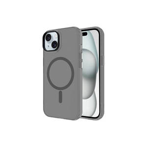 Coque de téléphone Netzy Luxury Matte Green compatible MagSafe pour iPhone 15, transparente givrée, coque rigide C-Pro en PC, antichoc - Product Image 2