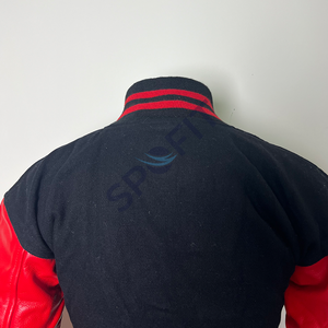 Blouson bomber en laine personnalisable pour femme avec broderie, style streetwear, style d'hiver, dernier design de mode - Product Image 6