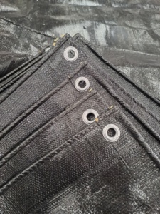 "Lona de PE negra 100-250gsm Personalizable Impermeable Estilo liso Marca" - Product Image 5