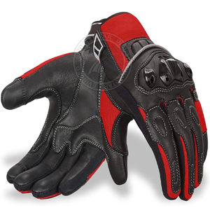 Gants de course de bonne qualité Gants de moto confortables Poignée solide Cuir attrayant pour le sport Utilisation en plein air Sports de course - Product Image 1